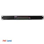 Patch Panel poe 8 port gig frint