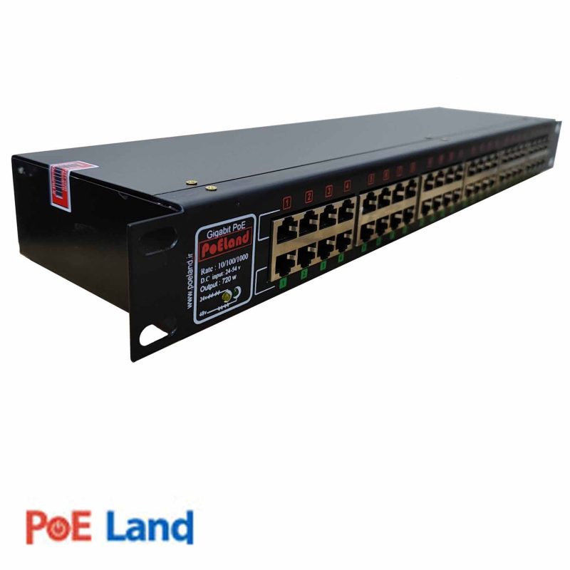 PoE Injector 24 port gig