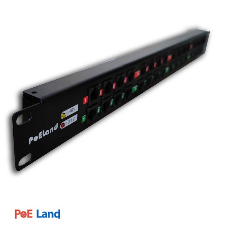 PoE Injector 16 port 10-100