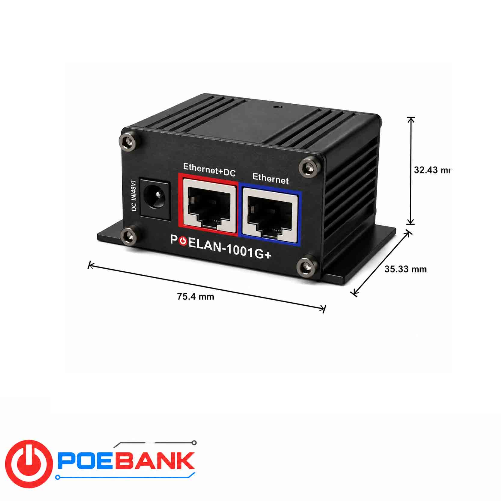 PoELAND-1001G+ PoEBANK-